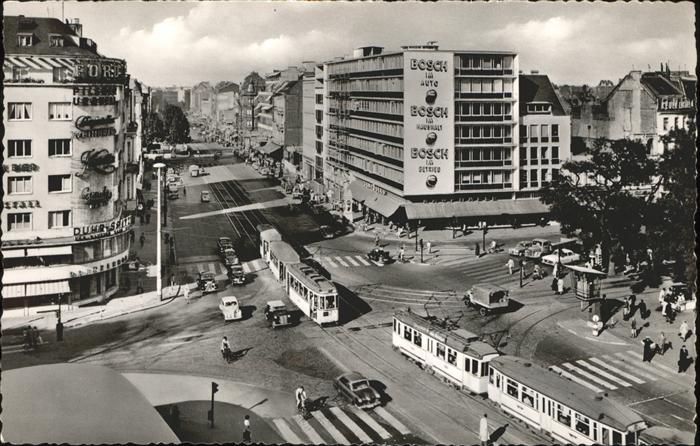 Strassenbahn Köln Hohenzollernring BOSCH