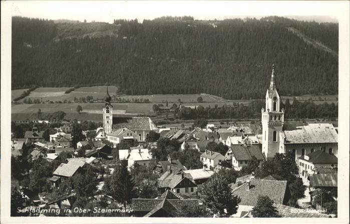 Schladming Obersteiermark Teilansicht Kirche