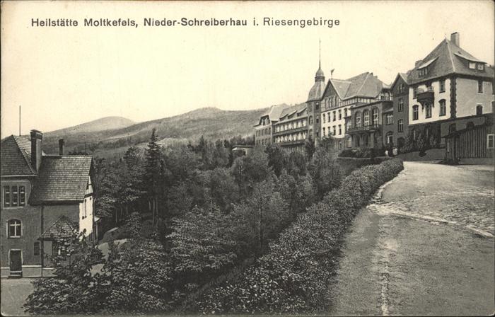Schreiberhau Niederschlesien Heilstätte Moltkefels Nieder_Schreiberh