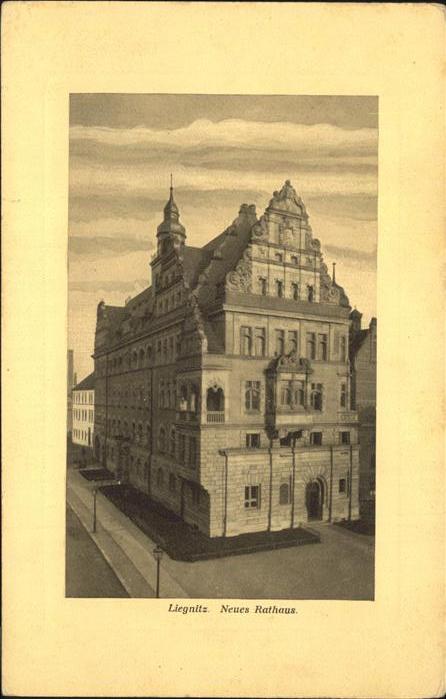 Liegnitz Legnica Neues Rathaus