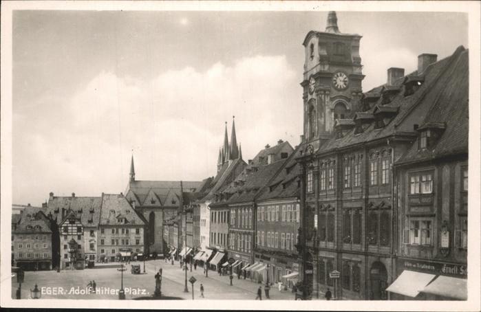 Eger Cheb Tschechien A.H._Platz Sudetenland