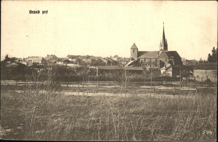 Grand Pre Teilansicht Kirche Feldpost