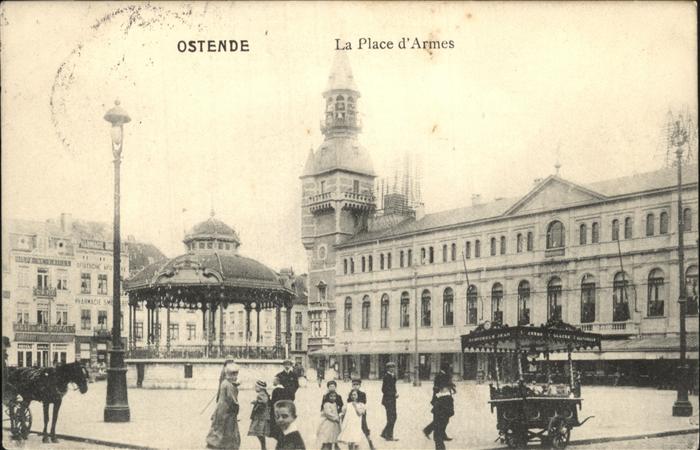 Ostende Oostende La Place d Armes Pavilon
