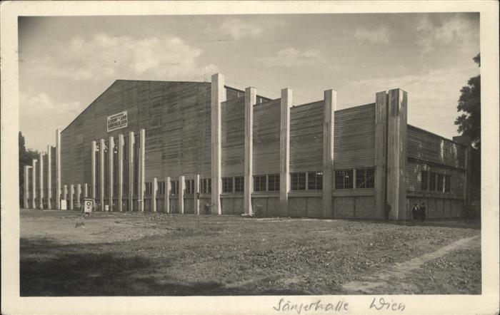 WIEN AT Saengerhalle Deutsches Saengerfest Wien 1938