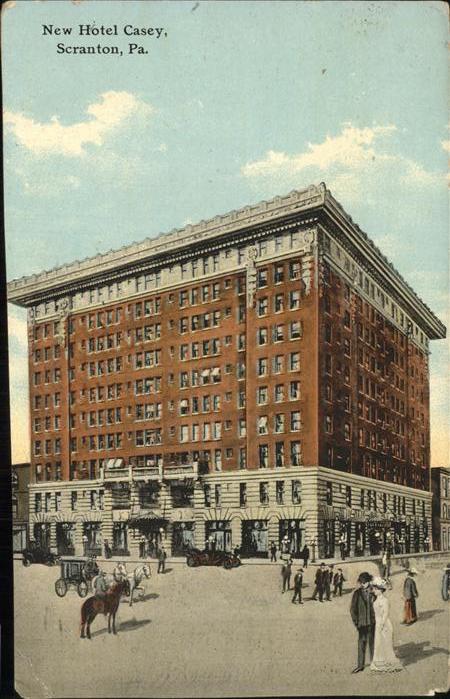 Scranton Pennsylvania New Hotel Casey