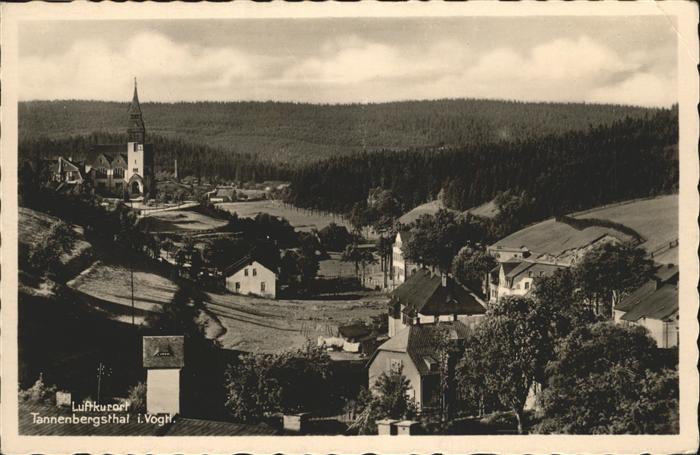 Tannenbergsthal Vogtland Panorama Feldpost