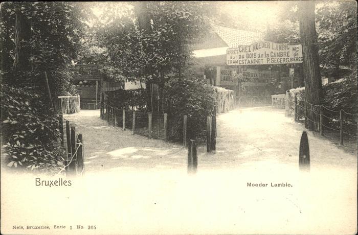 Bruxelles Bruessel Arret Chez Moeder Lambic
