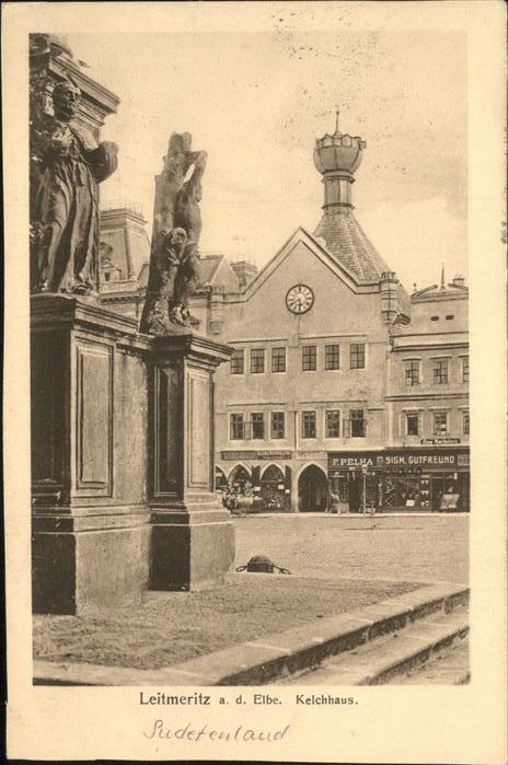Leitmeritz Litomerice Nordboehmen Kelchhaus Sudetenland