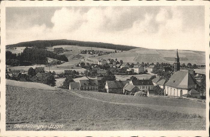 Oberstuetzengruen Erzgebirge Panorama