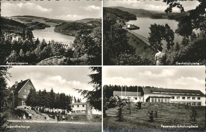 Derschlag Aggertalsperre Genkeltalsperre Jugendhe