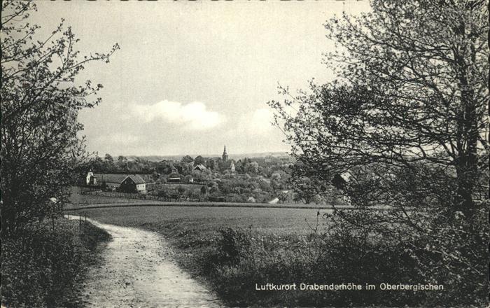 Drabenderhoehe Luftkurort im Oberbergischen