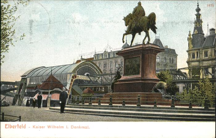 Elberfeld Wuppertal Kaiser Wilhelm I Denkmal