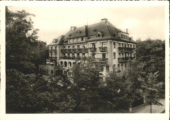 Bad Homburg Sanatorium Dr Baumstark