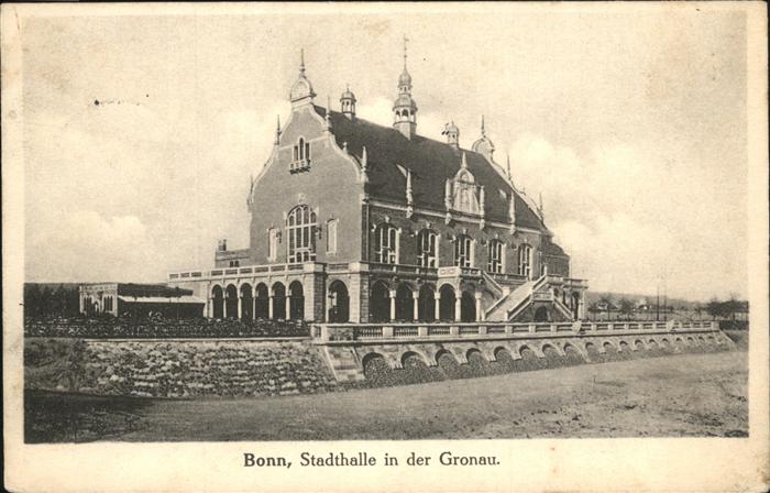 Bonn Rhein Stadthalle in Grona