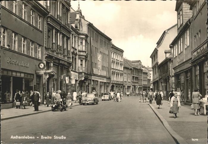 Aschersleben Sachsen-Anhalt Breite Strasse