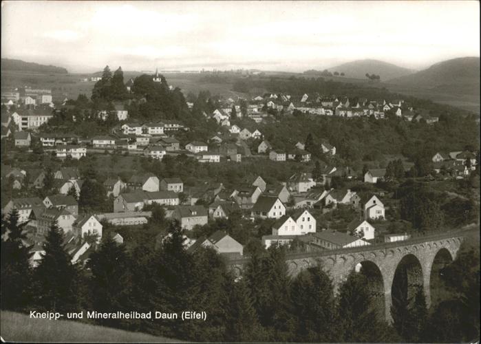 Daun Eifel Ortsansicht mit Kneipp- und Mineralbad
