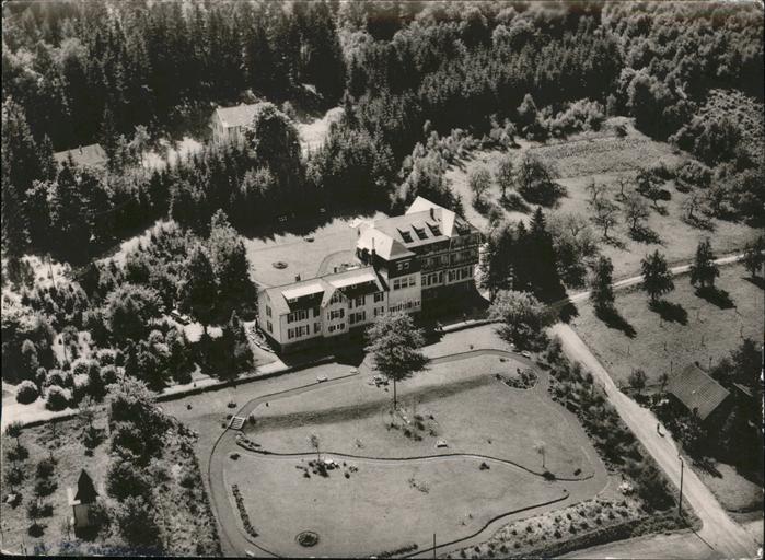 Hamm Sieg Bibel und Erholungsheim Hohegrete Luftb