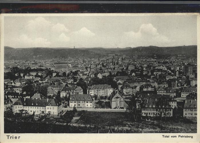 TRIER CITY Gesamtansicht vom Petriberg