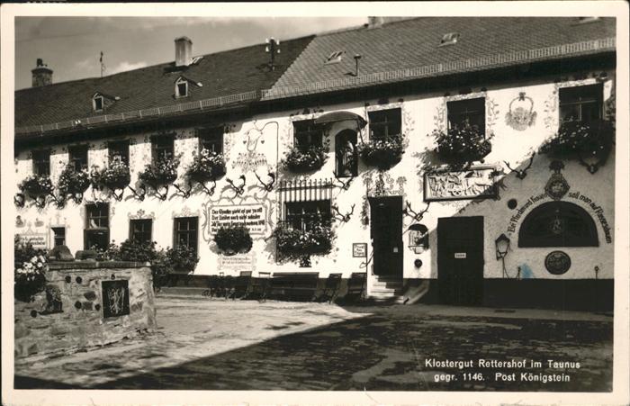 Koenigstein Taunus Klostergut Rettershof