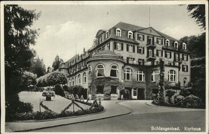 Schlangenbad Taunus Kurhaus
