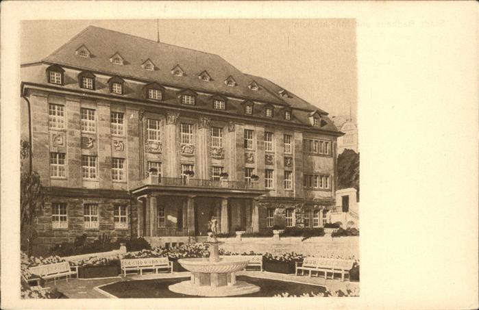 Wiesbaden Städt.Badhaus Kaiser Friedrich Bad