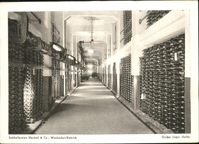 Wiesbaden Sektkellereien Henkell & Co. Innenansic