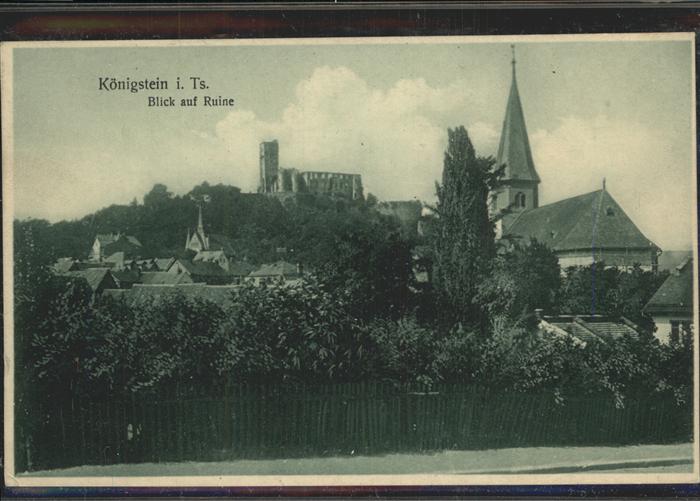 Koenigstein Taunus Ruine