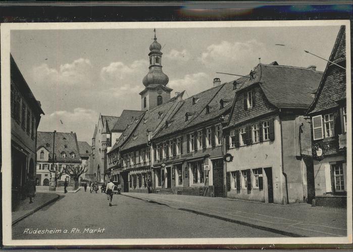 Ruedesheim Rhein Markt