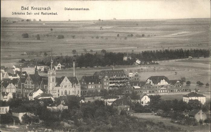 Bad Kreuznach Ortsansicht mit Sol und Radiumbad Diako