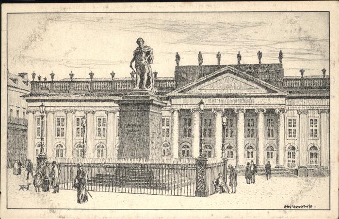 Kassel Friedrichsplatz Künstlerkarte