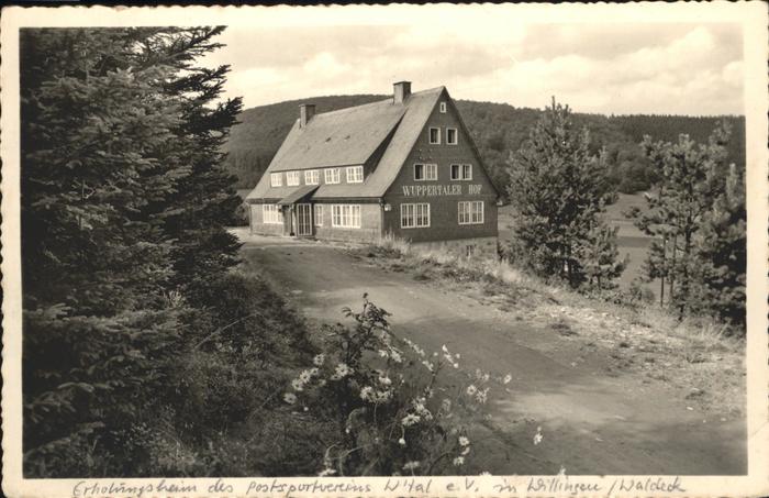 Willingen Sauerland Erholungsheim des Postsportvereins