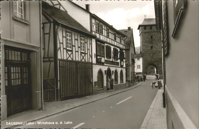 Dausenau Wirtshaus a.d. Lahn