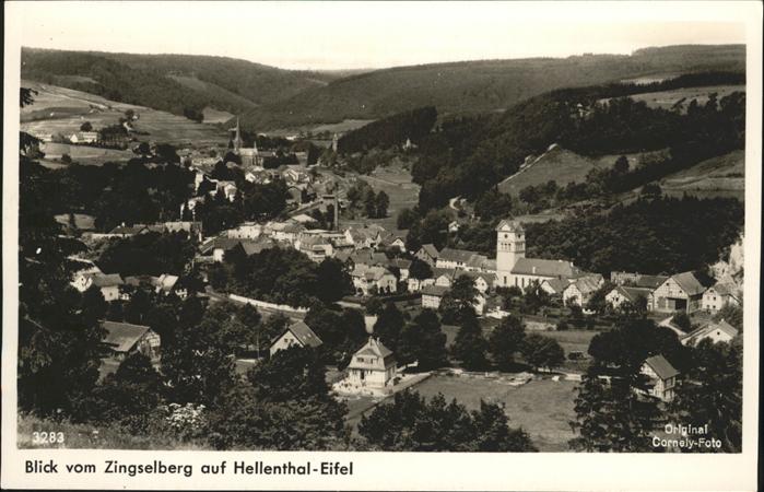 Hellenthal Eifel Blick vom Zingselberg