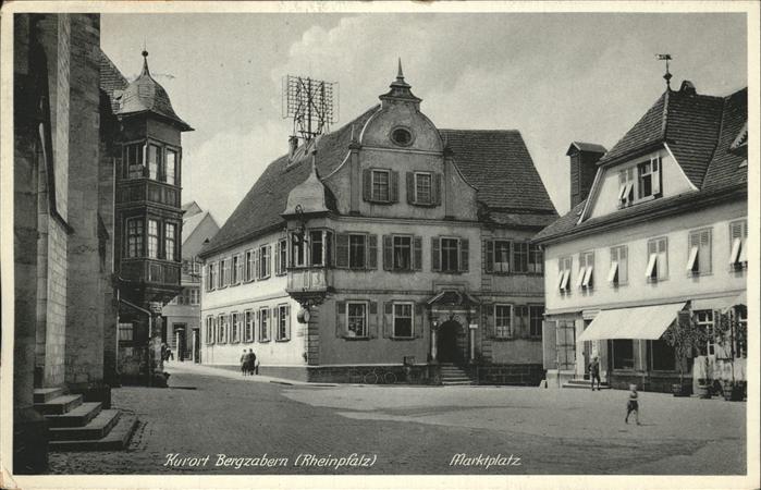 Bergzabern Bad Marktplatz