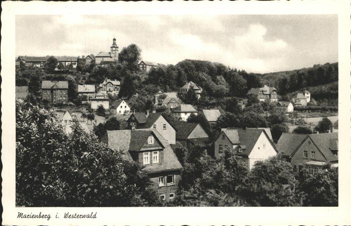 Marienberg Westerwald Teilansicht