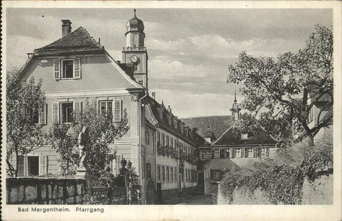 Bad Mergentheim Pfarrgang
