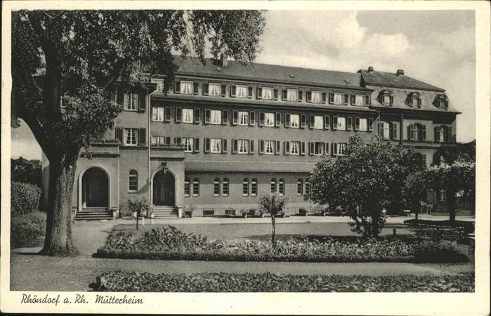 Rhoendorf Mütterheim