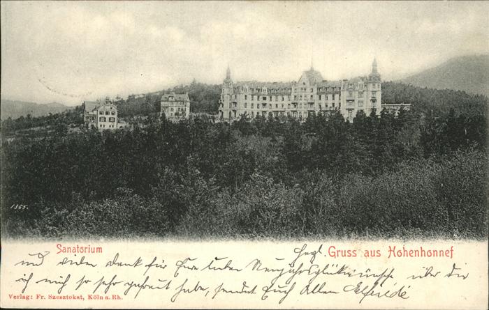 Bad Honnef Hohenhonnef Sanatorium