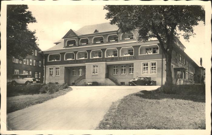 Hoechenschwand Schwarzwald BW Hotel Krone