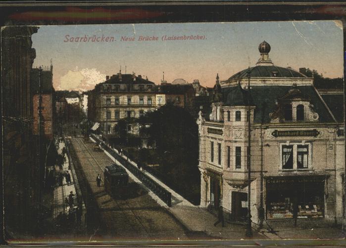 SAARBRueCKEN Saarland Luisenbruecke
