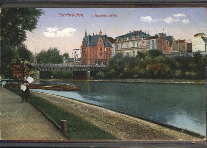 SAARBRueCKEN Saarland Louisenbruecke