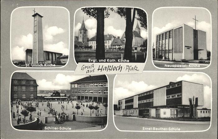 Hassloch Pfalz Neuapostol. Kirche St. Ullrich Kirche S