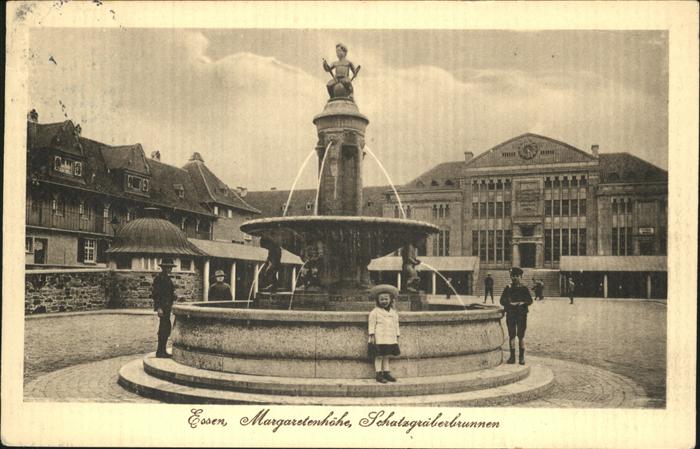 Essen Ruhr Margaretenhöhe Schatzgräberbrunnen Kind
