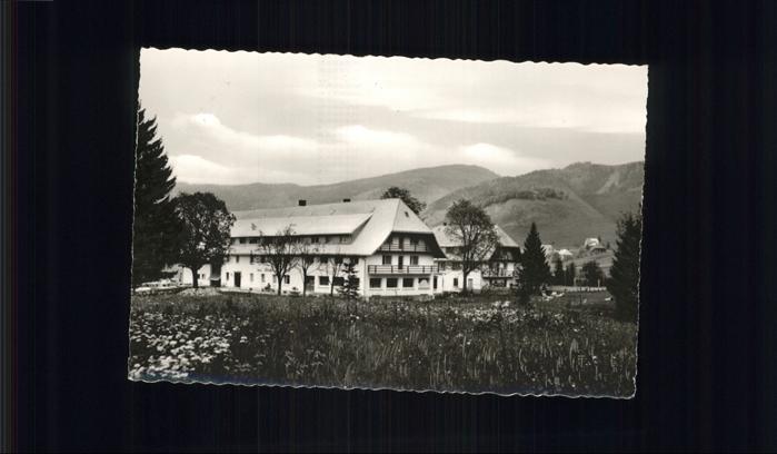 Bernau Schwarzwald Gasthof Pension Rössle E. Mäule