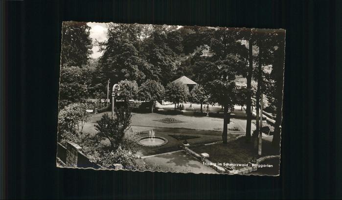 Triberg Schwarzwald Burggarten