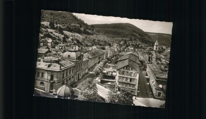 Wildbad Schwarzwald Fliegeraufnahme