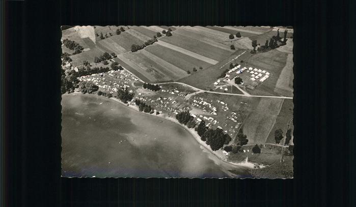 Lindau Bodensee Fliegeraufnahme Camping Horn Untersee