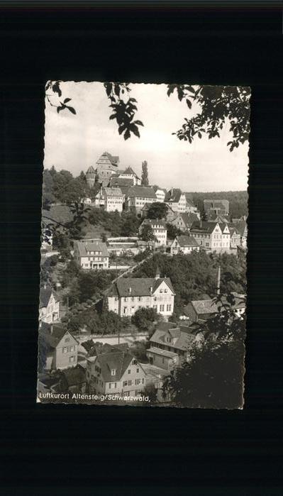 Altensteig Wuerttemberg Fliegeraufnahme