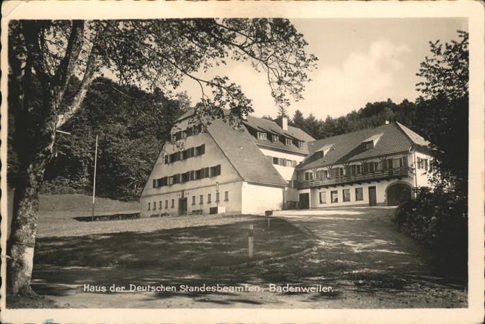 BADENWEILER BW Haus der Deutschen Standesbeamten