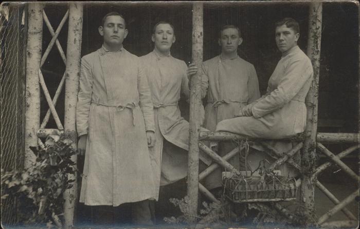 Rotenburg Wuemme Männer im Lazarett